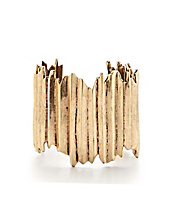 Gold Angular Cuff