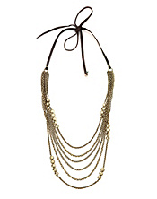 Gold Multi Layered Necklace