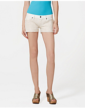 Irving & Fine Embroidered Shorts