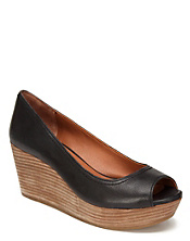 Issy Peep-Toe Wedges*