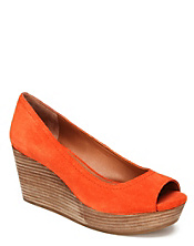 Issy Peep-Toe Wedges*