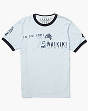 Jomo Waikiki Ringer T-Shirt