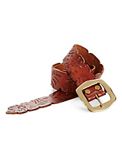 Leaf Embossed Belt