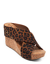 Miller Linen Strap Wedges