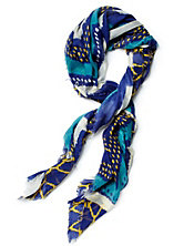Multi Chevron Printed Scarf