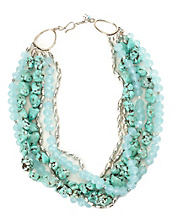 Multi Stone Strand Necklace
