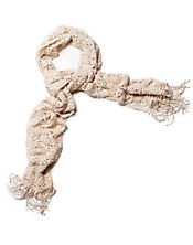 Openwork Crochet Scarf