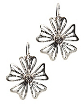 Openwork Happy Flower Earrings