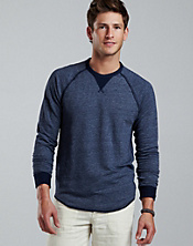 Overdyed Raglan Crew