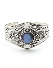 Pearl Set Stone Cuff