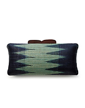 Rectangular Straw Clutch