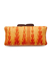Rectangular Straw Clutch