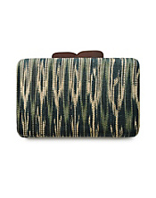 Square Straw Clutch