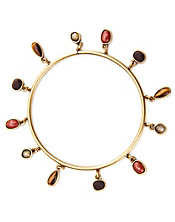 Stone Charm Bangle