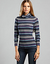 Striped Turtleneck*