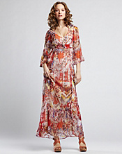 Tali Printed Maxi Dress