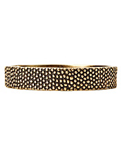 Textured Gold Bangle