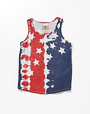Tie Dye Flag Razor Tank