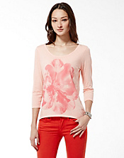 Washed Hibiscus T-Shirt