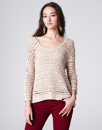 Meg Open Stitch Sweater