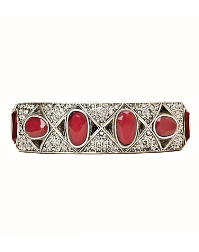 Pave and Set Stone Studded Bangle*