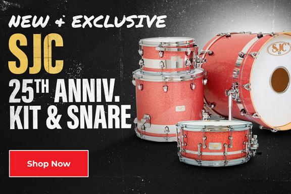 SJC 25th Anniv. Kit & Snare  