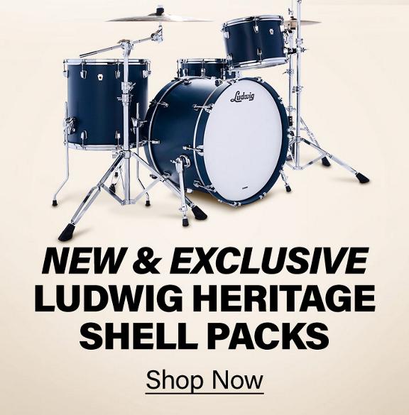 New Exclusive Ludwig Heritage Shell Packs