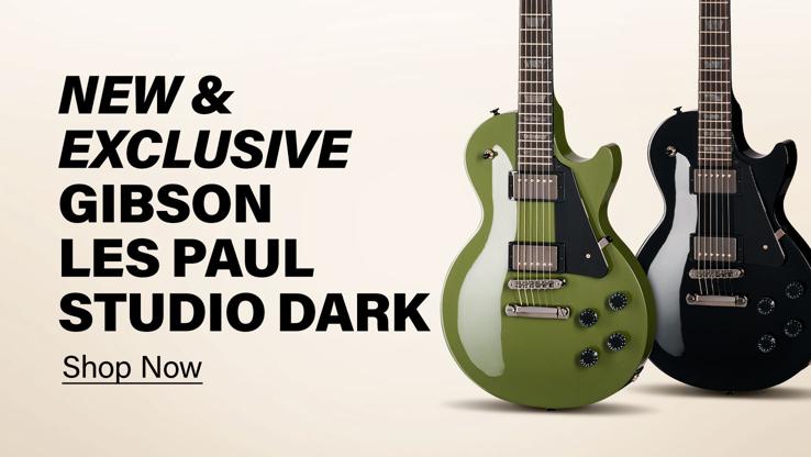 New Exclusive Gibson Les Paul Studio Dark