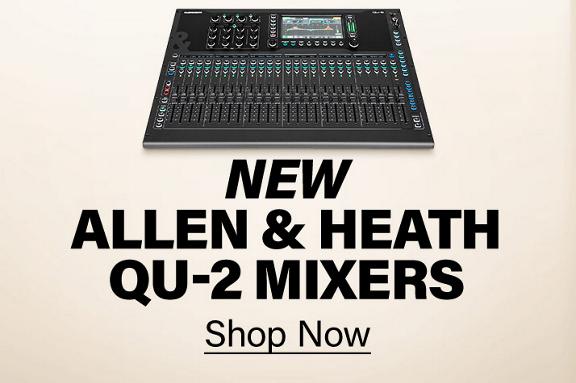 New Allen & Heath QU-2 Mixers