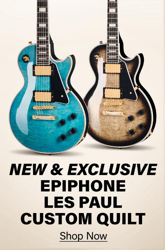 New & Exclusive Epiphone Les Paul Quilt
