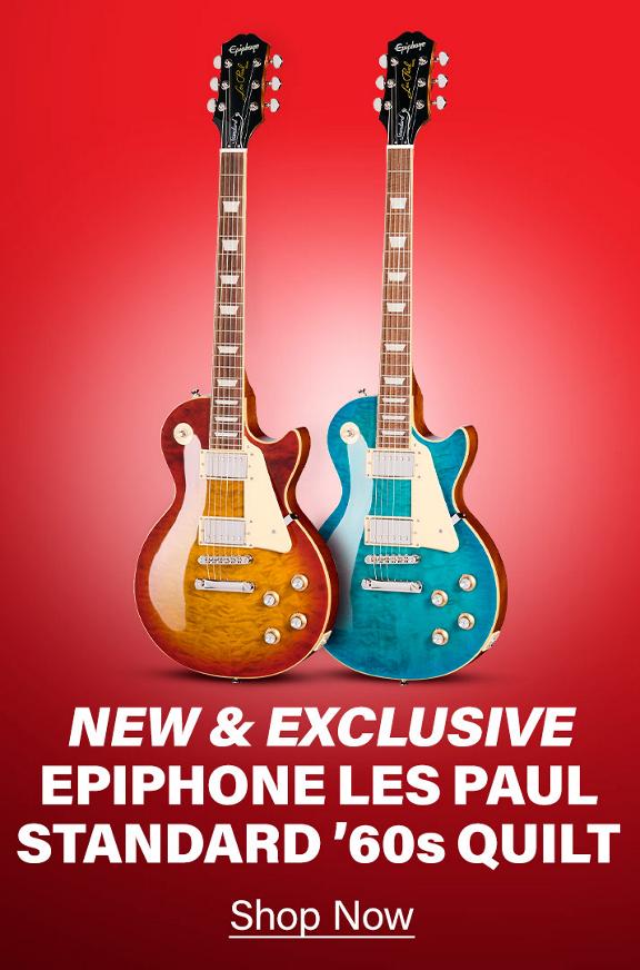 New Epiphone Les Paul Standard Quilt 
