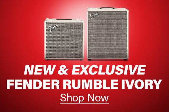 New Exclusive Fender Rumble Ivory