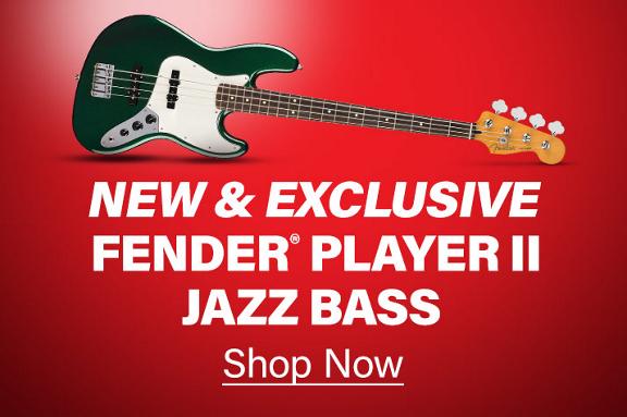 New Fender British Racing Green Bass