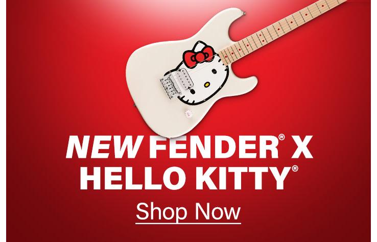 New Hello Kitty Stratocaster