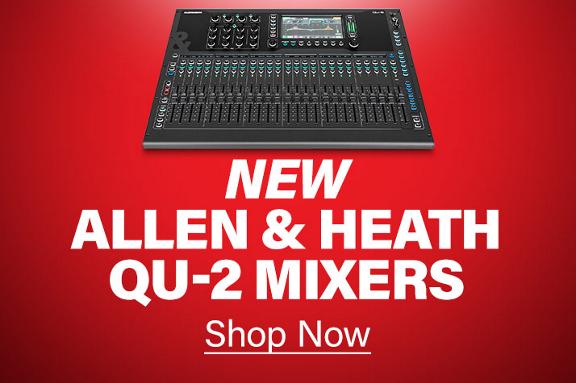 New Allen & Heath QU-2 Mixers