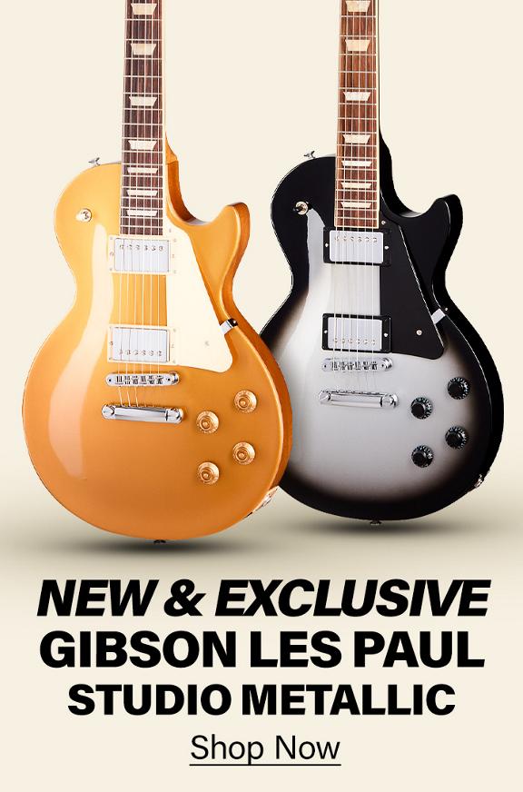 New & Exclusive Gibson Les Paul Studio Metallic 