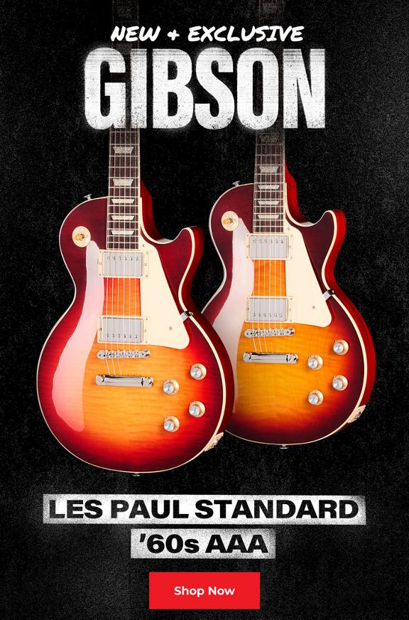 New & Exclusive Gibson Les Paul Standard 60's 