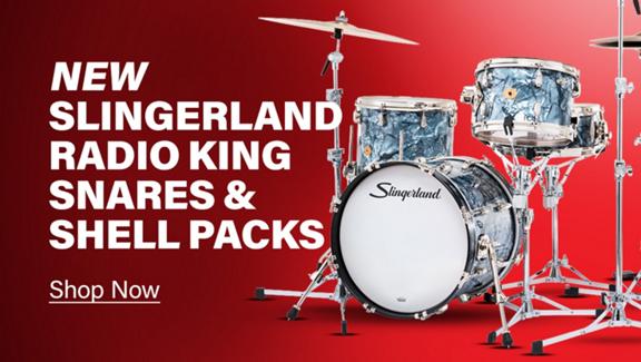 New Slingerland Radio King Snares & Shell Packs