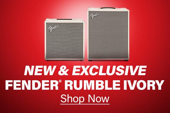 New Exclusive Fender Rumble Ivory