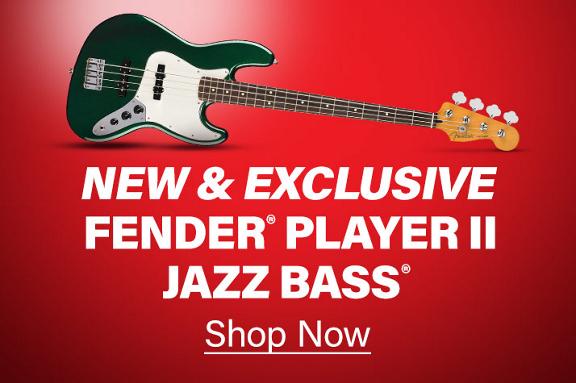 New Fender British Racing Green Bass