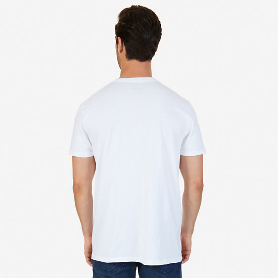 Sailing Graphic T-Shirt,Bright White,large
