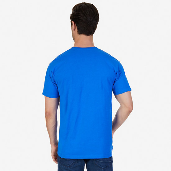 N 1983 Graphic T-Shirt,Bright Cobalt,large