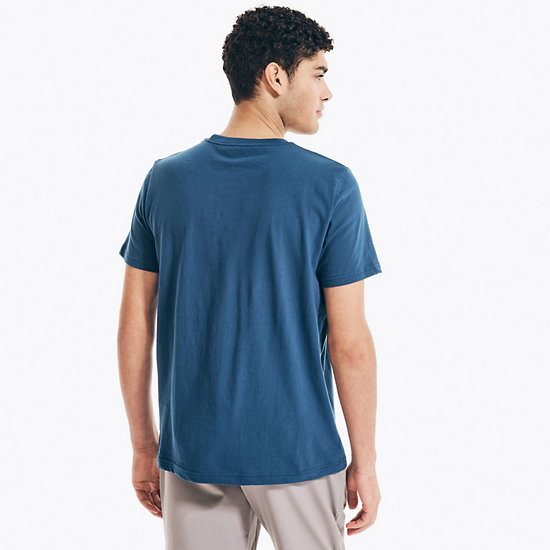 Depths and Shallows Graphic T-Shirt,Estate Blue,large