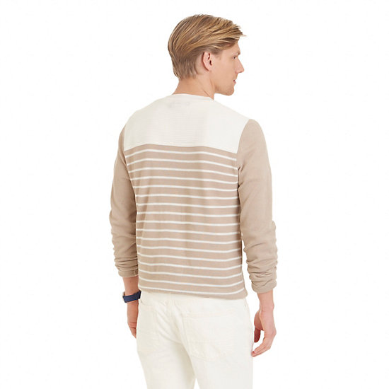 Color Block & Striped Sweater,Sandcove,large