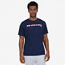 Sailing Flags Sleep T-Shirt,Navy,small
