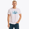Watercolor Regatta Graphic T-Shirt,Bright White,small