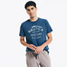 Depths and Shallows Graphic T-Shirt,Estate Blue,small