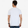 City-Sea Graphic V-Neck T-Shirt,Bright White,small