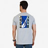 Sailing Flags Graphic T-Shirt,Grey Heather,small