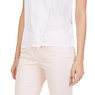 Solid Sleeveless Top,Bright White,small